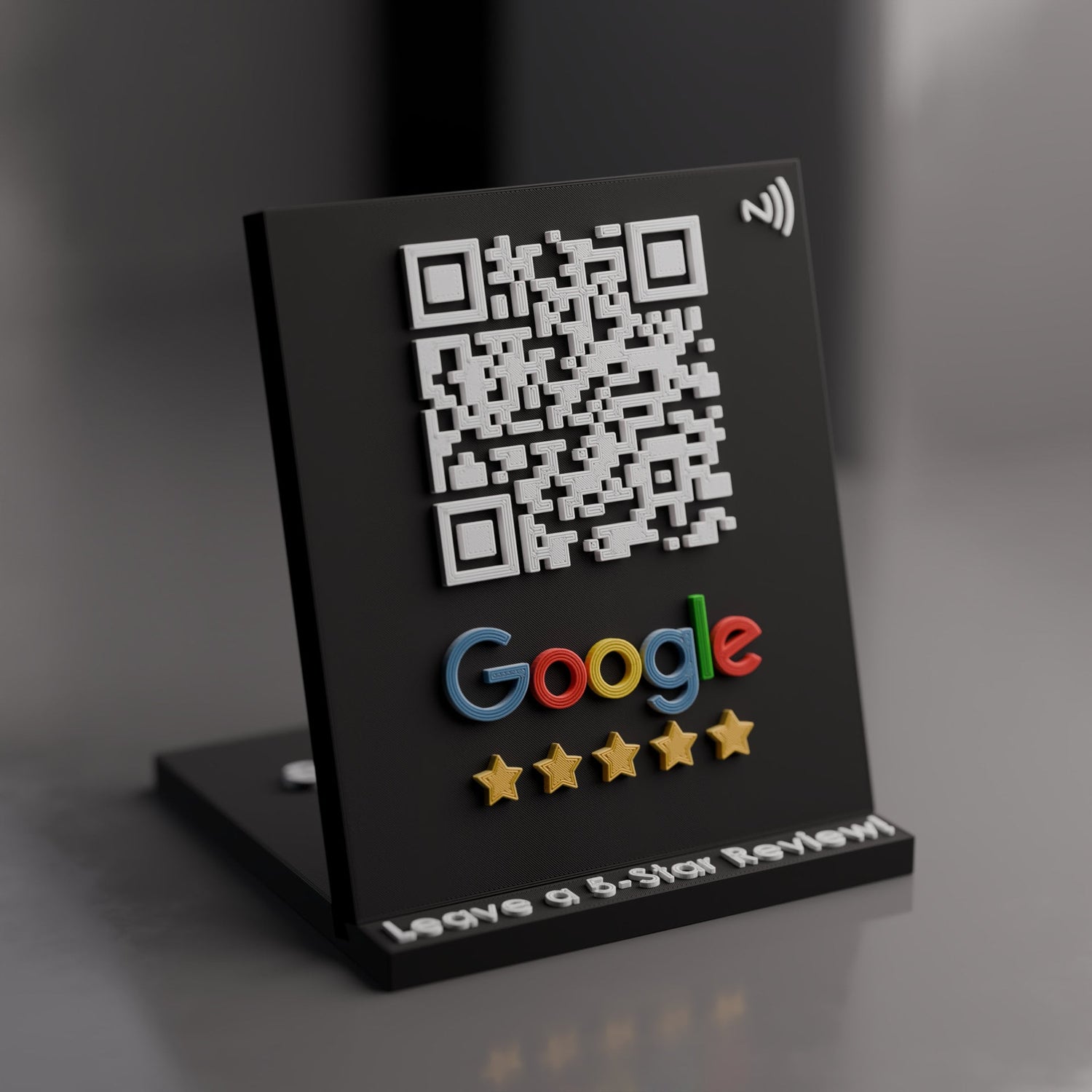 Google review example of 20 Pack of Classic Qr Code Stands with NFC Chip - Get google reviews, boost website traffic, advertise social medias, and market your brand better.